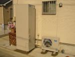高台の新築さんで〜す。やっぱりｵｰﾙ電化です　!!