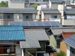 愛知県名古屋市  長州産業太陽光発電HIT　設置
