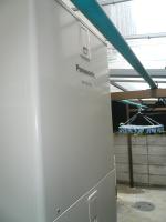 ヒートポンプと貯湯ユニットを分けて設置