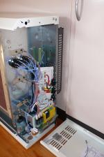 深夜電力蓄熱暖房機の心臓部はこうなっています【蓄熱暖房器工事】【長野県上田市】オール電化・エコ電化jp【大光電気商会】