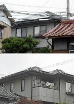 愛知県名古屋市  長州産業太陽光発電HIT　設置