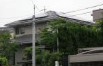 愛知県名古屋市  長州産業太陽光発電HIT　設置