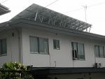 愛知県名古屋市  長州産業太陽光発電HIT　設置
