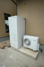 山梨県　韮崎市　エコキュート設置　Ｋ様邸