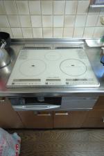 山梨県　韮崎市　ＩＨクッキングヒーター設置　Ｙ様邸