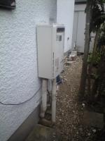 薄型３７０Ｌエコキュート工事(施工前）