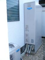 三菱薄型エコキュート(施工後）