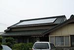 愛知県田原市 　長州産業　太陽光発電HIT　設置
