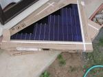 太陽光発電のモジュールパネルです【太陽光発電工事】【長野県長野市】オール電化・エコ電化ＪＰ【大光電気商会】