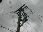 太陽光発電は電柱に売電の表示をします【太陽光発電工事】【長野県長野市】オール電化・エコ電化ＪＰ【大光電気商会】