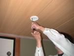 ネジ２本で簡単【火災報知機工事】【長野県長野市】