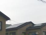 愛知県　太陽光発電システム　HIT設置