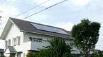 愛知県田原市 　長州産業　太陽光発電HIT　設置