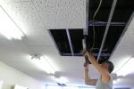 穴を開けます【エアコン工事】【長野県長野市】オール電化・エコ電化ＪＰ【大光電気商会】