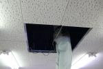 天井の開口完了です【エアコン工事】【長野県長野市】オール電化・エコ電化ＪＰ【大光電気商会】