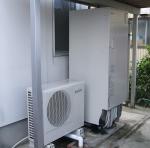 岐阜県安八郡　サンヨーエコキュート　オール電化設置
