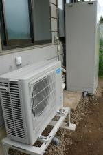設置完了です【エコキュート工事】【長野県長野市】オール電化・エコ電化ＪＰ【大光電気商会】