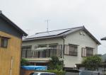 愛知県安城市  長州産業　太陽光発電HIT　設置