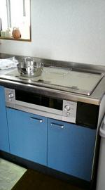 滋賀県高島市　三菱ＩＨ　オール電化設置