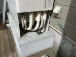 エコキュートの配管工事