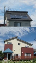 岐阜県岐阜市　サンヨー太陽光発電HIT設置