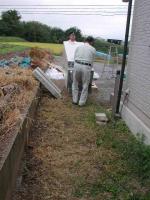 後ろに気をつけて！【エコキュート工事】【長野県塩尻市】オール電化はエコ電化ＪＰ【大光電気商会】