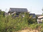 愛知県稲沢市  長州産業　太陽光発電HIT　設置