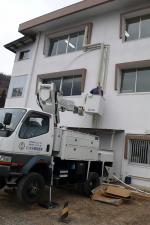 ダクト配管です【三菱ズバ暖エアコン工事】【長野県長野市】ズバ暖エアコン工事はオール電化・エコ電化ｊｐ【大光電気商会】