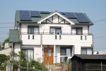 愛知県西尾市  長州太陽光発電HIT　設置
