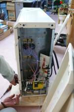 パネルをはずします【蓄熱暖房器工事】【長野県長野市】オール電化・エコ電化jp【大光電気商会】