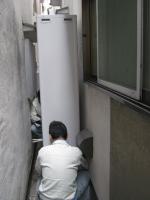 大阪府寝屋川市　I様邸エコキュート設置工事?