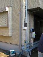 空調工事　外部化粧カバー【Ｙ様邸　東京都足立区】