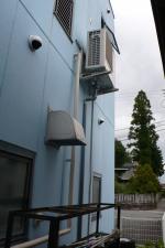 高い所に設置しました【エコキュート工事】【長野県長野市】オール電化・エコ電化jp【大光電気商会】