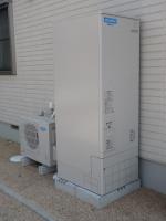 岡山県岡山市のエコキュート工事