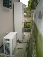 静岡県三島市富士ビレッジ　パワフル高圧薄型エコキュート設置工事