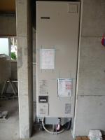 石油給湯機器から電気温水器へ工事