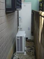 埼玉県上尾市西宮下　松澤さま邸　エコキュート設置工事