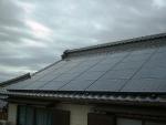 既設住宅太陽光発電取付