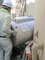 曲がれるかな〜【電気温水器工事】【長野県長野市】オール電化・エコ電化JP【大光電気商会】