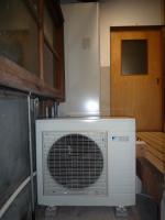 岡山県総社市の給湯電化工事（エコキュート）