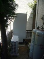 埼玉県上尾市瓦葺　木下さま邸　エコキュート設置工事