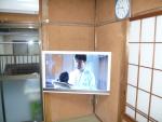 お部屋のコーナーに壁掛テレビ設置技術！