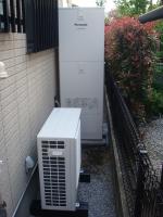 埼玉県上尾市Tさま邸（エコキュート設置工事）