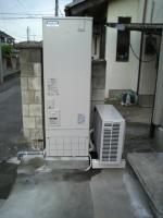 埼玉県上尾市Sさま邸（エコキュート設置工事）