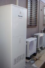 埼玉県北本市Hさま邸（エコキュート設置工事）