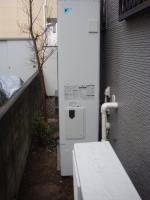 埼玉県上尾市Kさま邸（エコキュート設置工事）