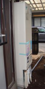 埼玉県上尾市Tさま邸（エコキュート設置工事）