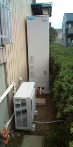 愛知県一宮市W様邸　エコキュート