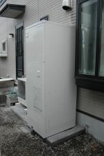 甲斐市　Ｎ様邸　エコキュート設置工事
