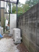 サンメイトのオール電化工事・Ｓ様のエコキュート編